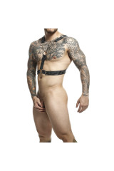 MOB - DNGEON IMBRACATURA ARGENTO CON CATENE TAGLIA UNICA