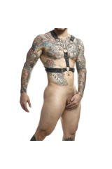 MOB - DNGEON IMBRACATURA ARGENTO CON CATENE TAGLIA UNICA