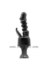 BAILE - TESTA POTENTE TESTA INTERCAMBIABILE PER LA STIMOLAZIONE INTERNA E DEL CLITORIDE