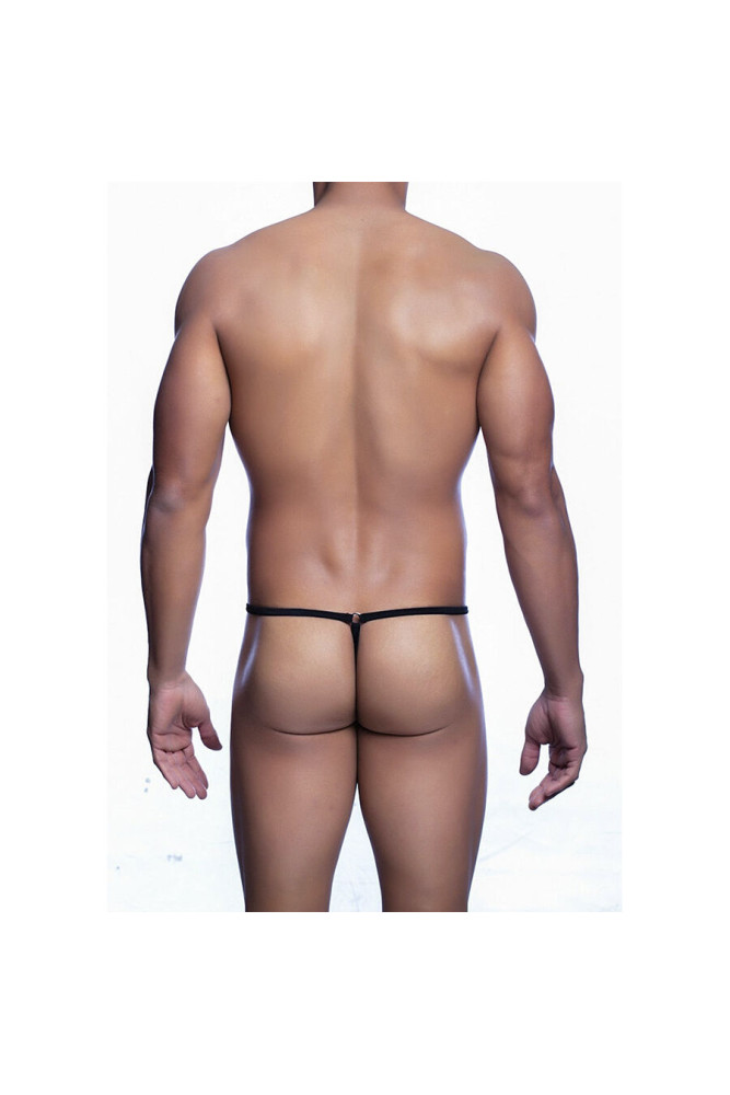 MOB - PERIZOMA NERO A FORMA DI LACRIMA TAGLIA L/XL