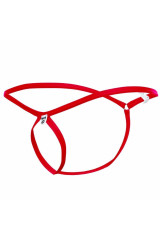 MOB - PERIZOMA ROSSO A FORMA DI LACRIMA TAGLIA L/XL