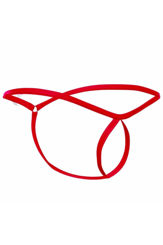 MOB - PERIZOMA ROSSO A FORMA DI LACRIMA TAGLIA L/XL