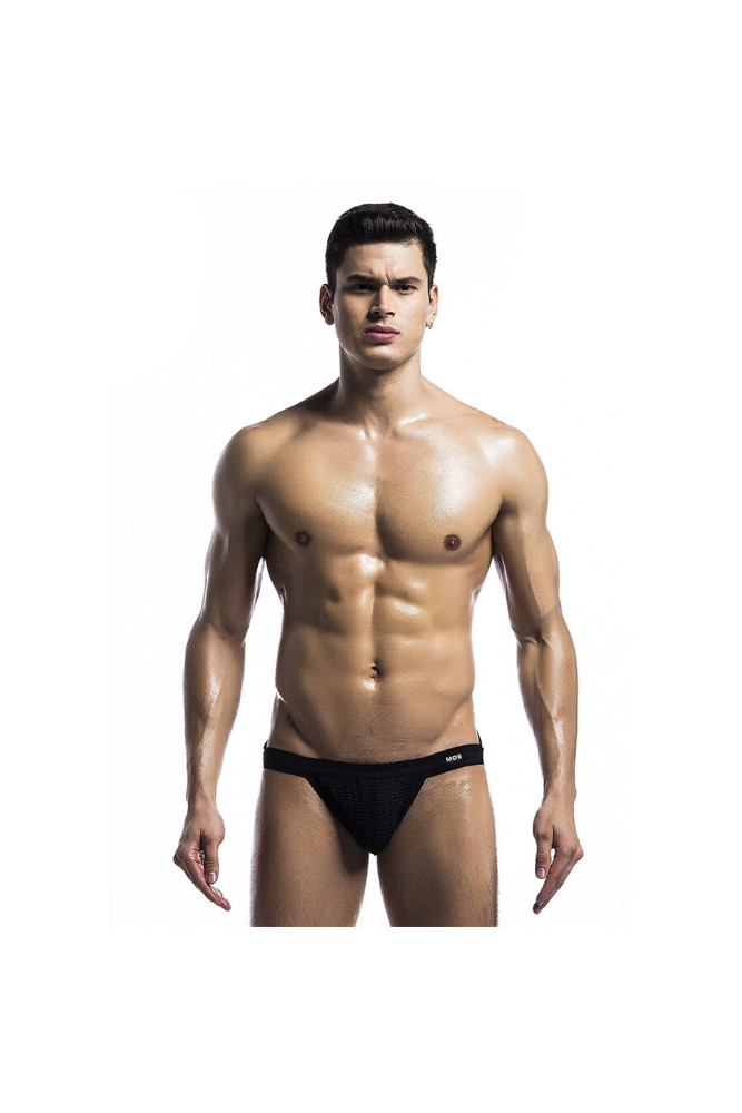 MOB - COSTUME DA BAGNO FETISH JOCKSTRAP NERO TAGLIA M