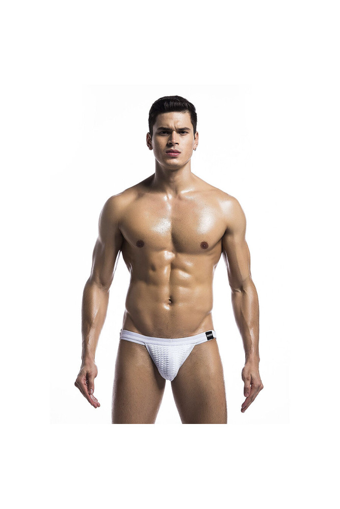 MOB - COSTUME DA BAGNO JOCKSTRAP BIANCO FETISH TAGLIA M