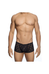 MOB - BOXER IN PIZZO NERO TAGLIA L/XL