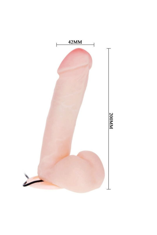BAILE - DILDO REALISTICO CON VIBRAZIONE 20 CM