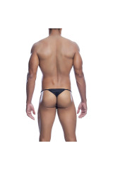 MOB - PERIZOMA IN MICROFIBRA NERA TAGLIA L/XL