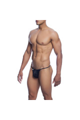 MOB - PERIZOMA IN MICROFIBRA NERA TAGLIA S/M