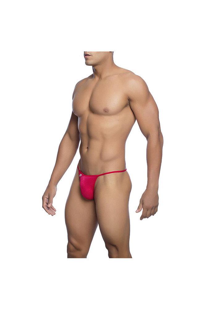 MOB - PERIZOMA IN MICROFIBRA ROSSO TAGLIA L/XL