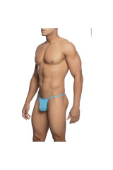 MOB - PERIZOMA TRASPARENTE A FORMA DI T ACQUA TAGLIA S/M