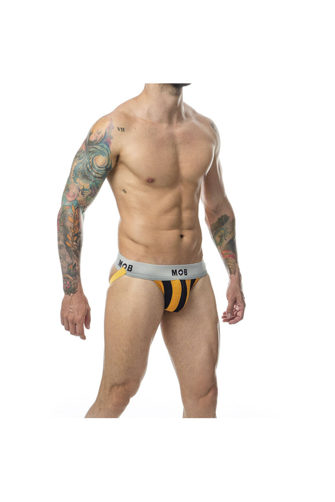 MOB - CLASSIC JOCK STRIPE ARANCIONE TAGLIA M