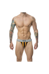 MOB - CLASSIC JOCK STRIPE ARANCIONE TAGLIA XXL