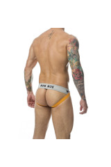 MOB - CLASSIC JOCK STRIPE ARANCIONE TAGLIA XXL