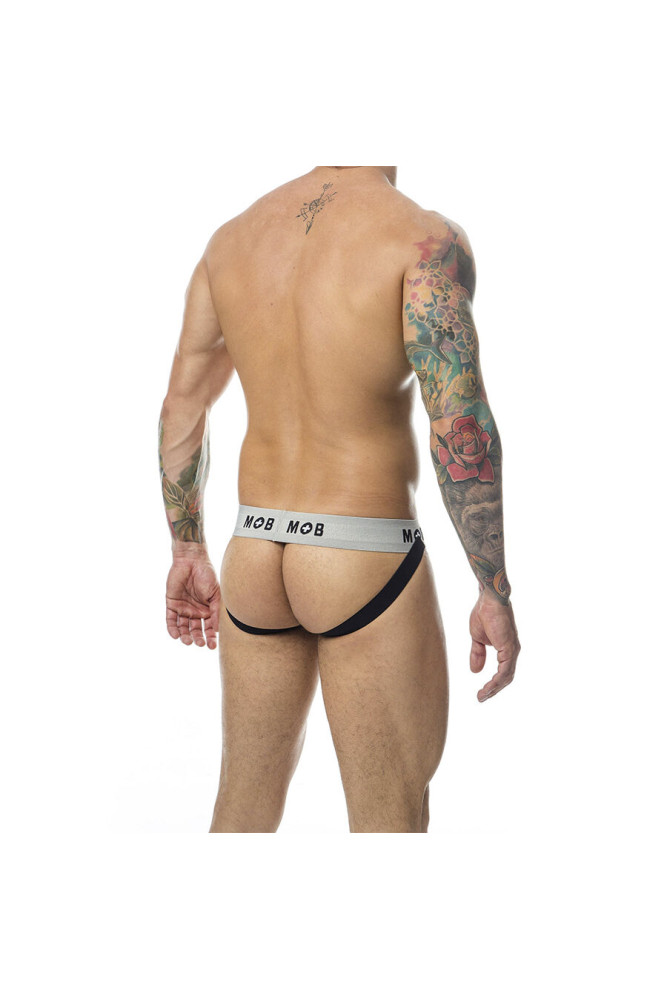 MOB - JOCK BIANCO A RIGHE CLASSICHE TAGLIA XL