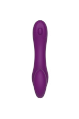 XOCOON - VIBRATORE 2 IN 1 STRAPLESS STRAP-ON CON TELECOMANDO VIOLA