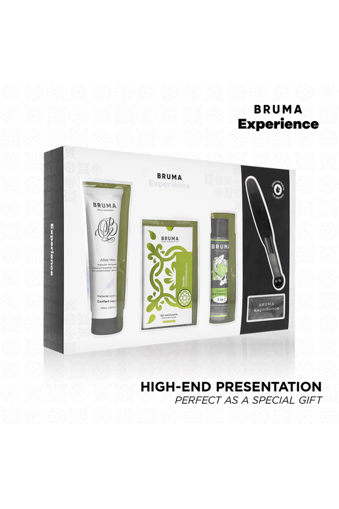 BRUMA XPERIENCE - KIT TENTAZIONE DOLCE ANGURIA CON POTENZIATORE DI ORGASMO