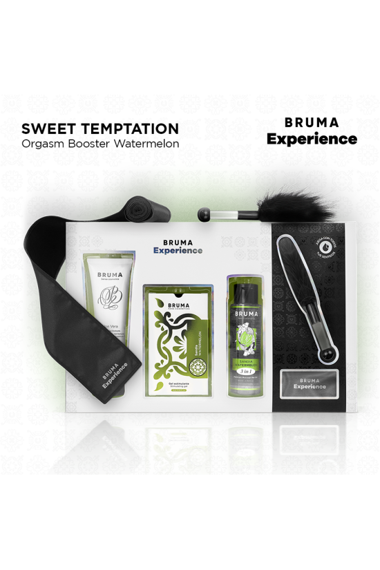 BRUMA XPERIENCE - KIT TENTAZIONE DOLCE ANGURIA CON POTENZIATORE DI ORGASMO