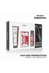 BRUMA XPERIENCE - KIT TENTAZIONE DOLCE ALLA FRAGOLA CON POTENZIATORE DI ORGASMO