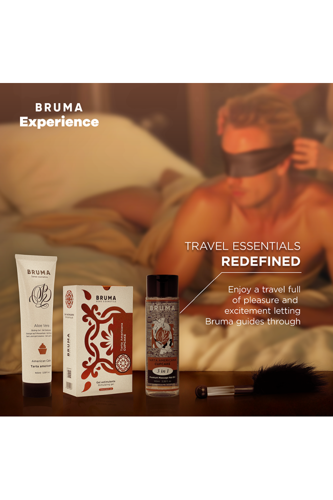 BRUMA XPERIENCE - KIT TENTAZIONE DOLCE AMERICANA CON POTENZIATORE DI ORGASMO