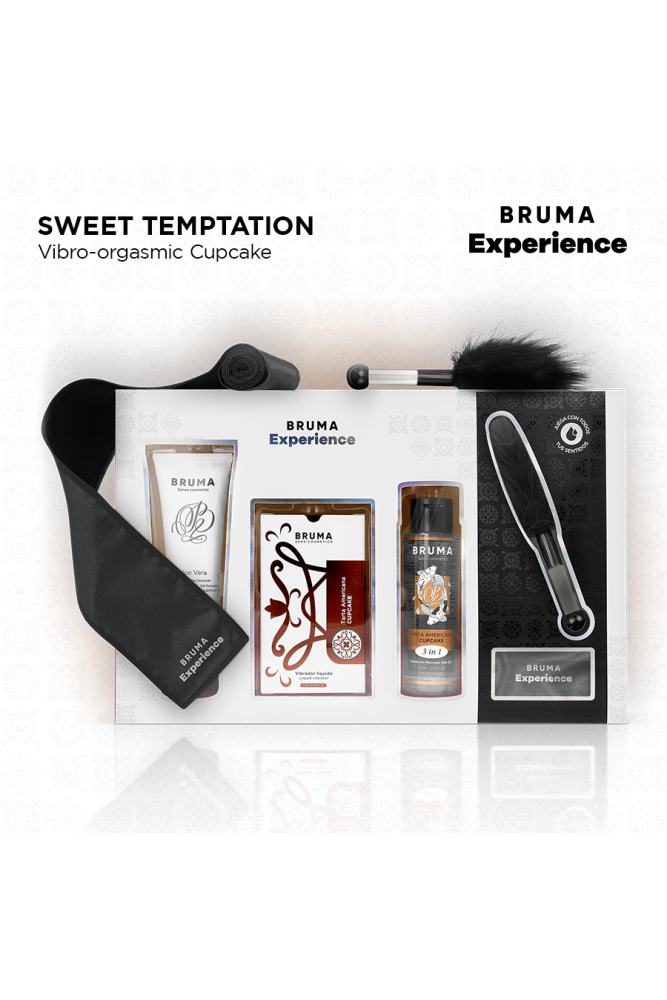 BRUMA XPERIENCE - KIT DOLCE TENTAZIONE TORTA AMERICANA VIBRO-ORGASMICA