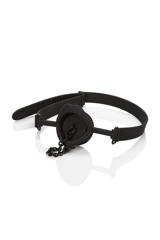 CALEXOTICS - SCANDAL BAFFO CON TAPPO IN SILICONE NERO