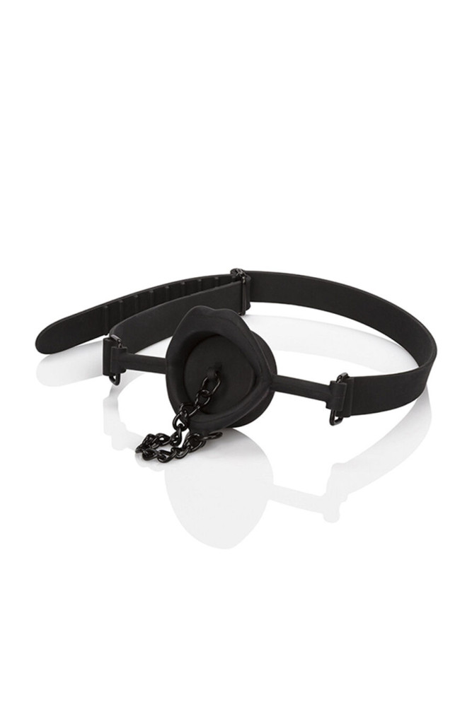 CALEXOTICS - SCANDAL BAFFO CON TAPPO IN SILICONE NERO