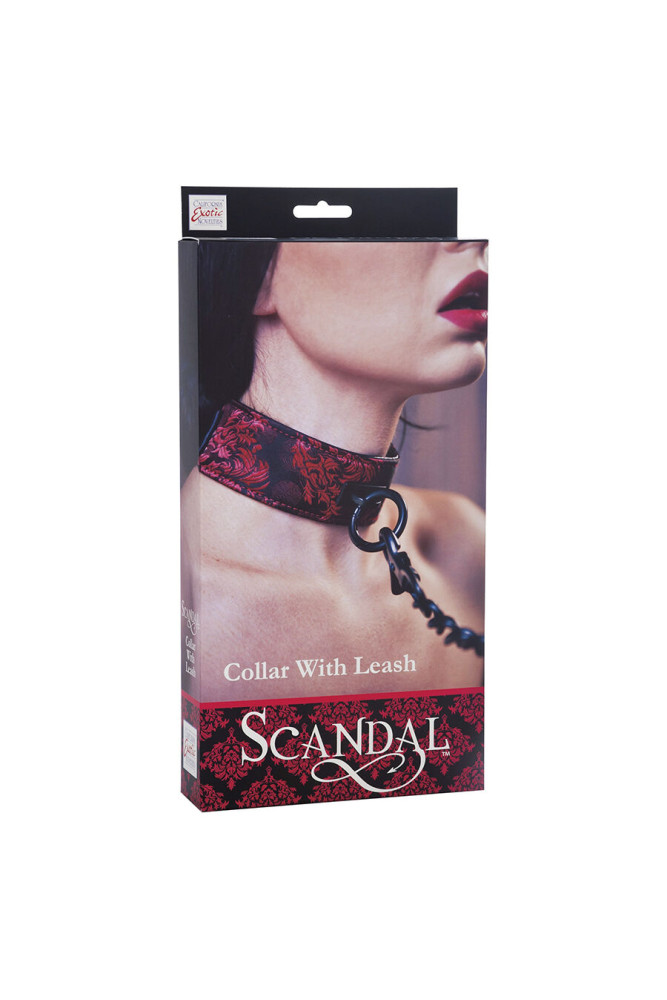 CALEXOTICS - SCANDAL COLLANA CON CINTURINO NERO