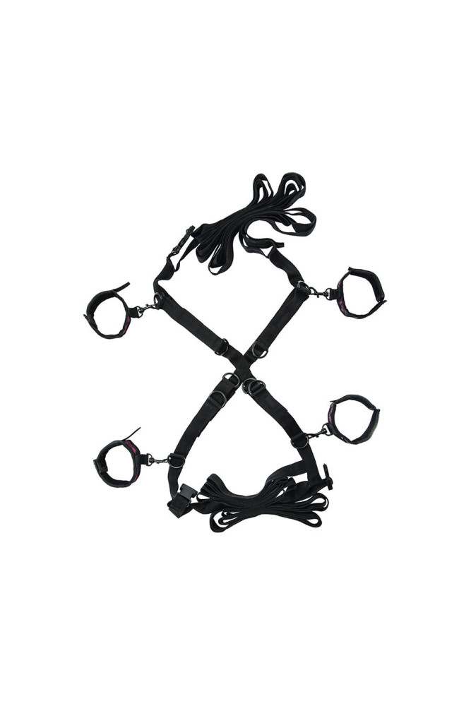 CALEXOTICS - SCANDAL SET DI CRAVATTE DA LETTO INCROCIATE