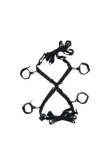 CALEXOTICS - SCANDAL SET DI CRAVATTE DA LETTO INCROCIATE