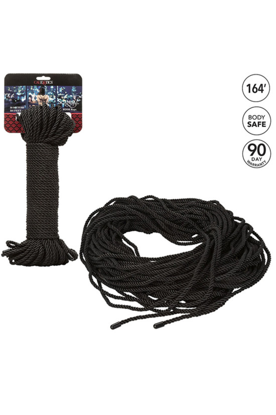 CALEXOTICS - SCANDAL  CORDA NERA BDSM 50 M