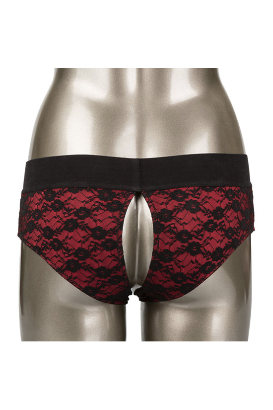 CALEXOTICS - SCANDALO SET DI SLIP SENZA CAVALLO CON DILDO TAGLIA L/XL