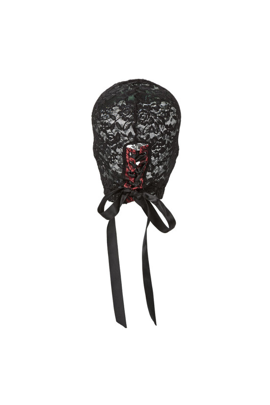 CALEXOTICS - SCANDAL  PASSAMONTAGNA IN PIZZO NERO CON FIOCCO