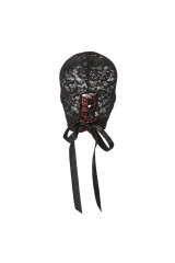 CALEXOTICS - SCANDAL  PASSAMONTAGNA IN PIZZO NERO CON FIOCCO