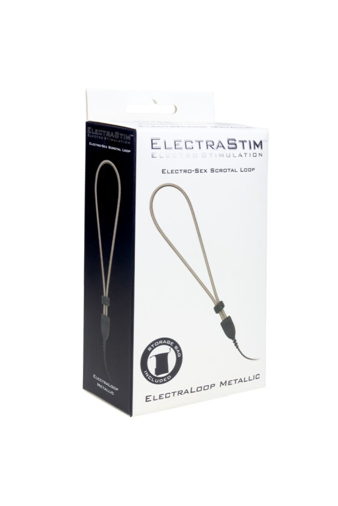 ELECTRASTIM - ANELLO SCROTALE REGOLABILE IN METALLO ELECTRALOOP