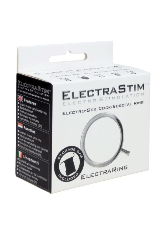 ELECTRASTIM - ANELLO PER PENE IN METALLO ELECTRARINGS 34 MM