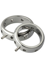ELECTRASTIM - ANELLO PER PENE ELETTROMAGNETICO IN METALLO PRESTIGE 34 MM