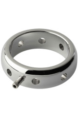 ELECTRASTIM - ANELLO ELETTROMAGNETICO PER PENE IN METALLO PRESTIGE 42 MM