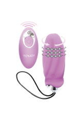 TOYJOY - VIBRATORE ROSA CON TELECOMANDO PER LA FELICITÀ CHE MI FAI CREPUSCOLARE