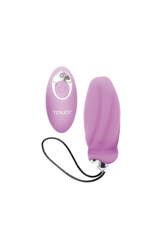 TOYJOY - VIBRATORE ROSA CON TELECOMANDO PER LA FELICITÀ CHE MI FAI CREPUSCOLARE
