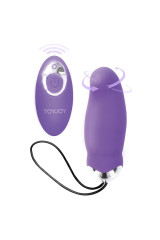 TOYJOY - FELICITÀ IL MIO ORGASMO EGGSPLODE VIBRATORE VIOLA TELECOMANDO