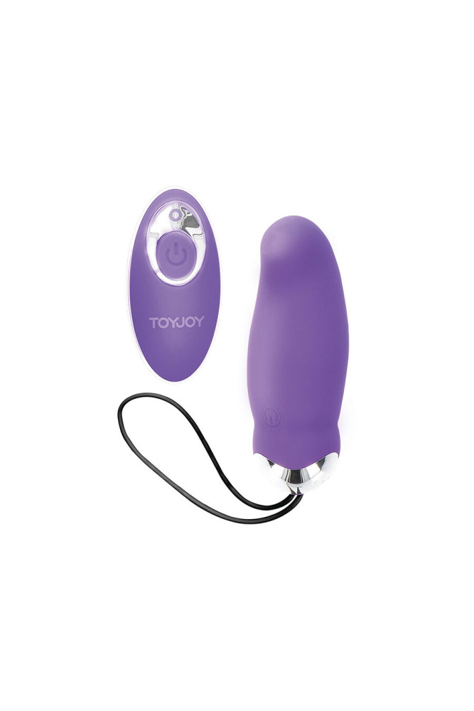 TOYJOY - FELICITÀ IL MIO ORGASMO EGGSPLODE VIBRATORE VIOLA TELECOMANDO