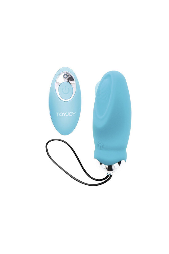 TOYJOY - VIBRATORE HAPPINESS SONO COSÌ EGGCITED CON TELECOMANDO BLU