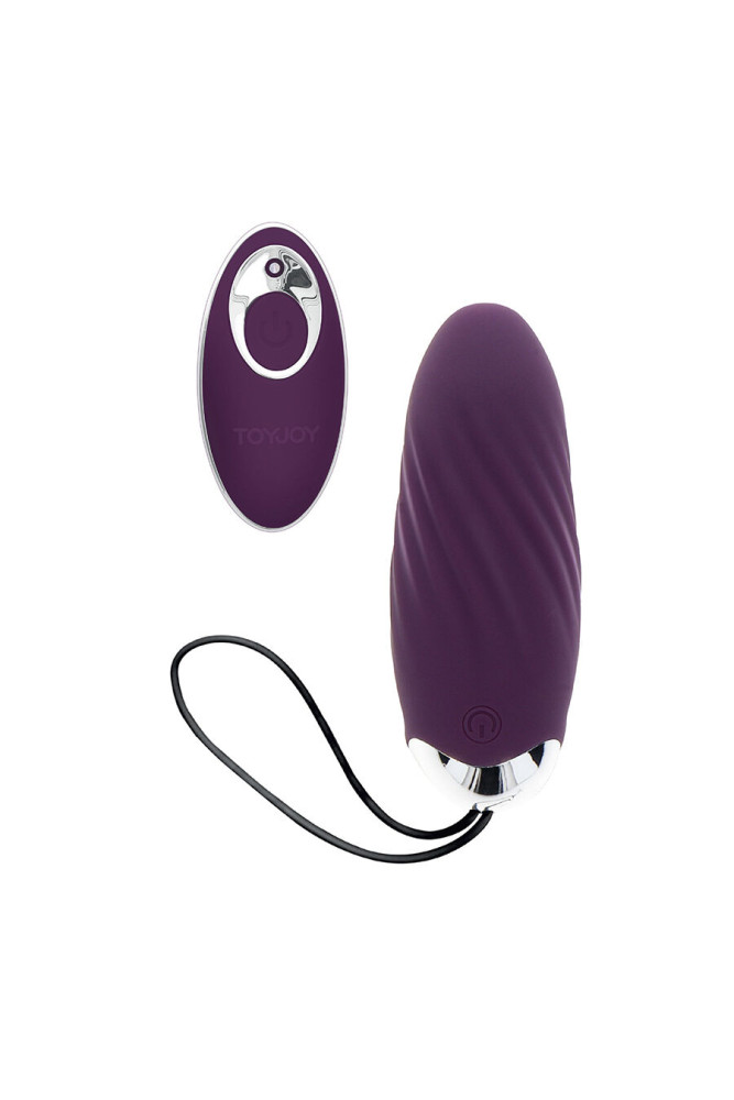 TOYJOY - FELICITÀ KNOCK KNOCK EGGSTAVAGANT VIBRATORE TELECOMANDO VIOLA