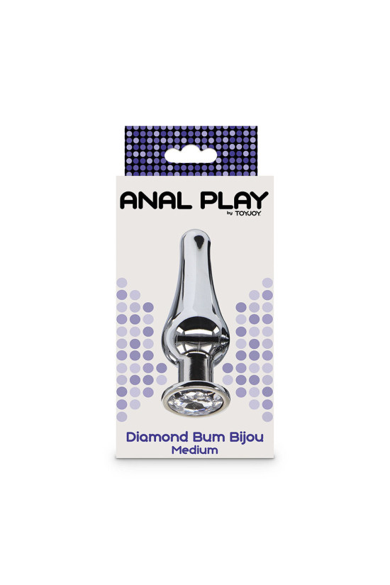 TOYJOY - ANAL PLAY DIAMOND BUM BIJOU PLUG ANALE MEDIO