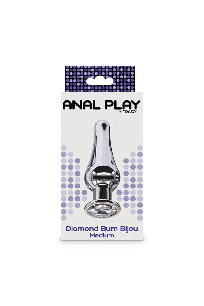 TOYJOY - ANAL PLAY DIAMOND BUM BIJOU PLUG ANALE MEDIO