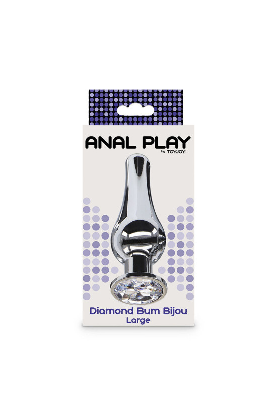 TOYJOY - ANAL PLAY DIAMANTE BUM BIJOU GRANDE PLUG ANALE