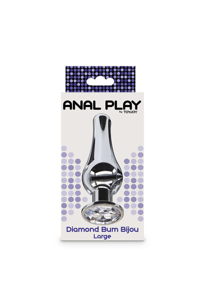 TOYJOY - ANAL PLAY DIAMANTE BUM BIJOU GRANDE PLUG ANALE