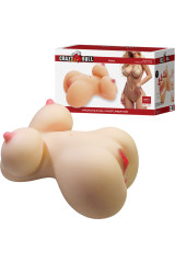 CRAZY BULL - FIONA TORSO FEMMINILE REALISTICO VAGINA E ANALE 7
