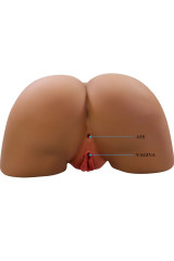 CRAZY BULL - GERIANN VIBRATORE E SUCCHIATORE REALISTICO PER POLSO FEMMINILE CON SUONO 5