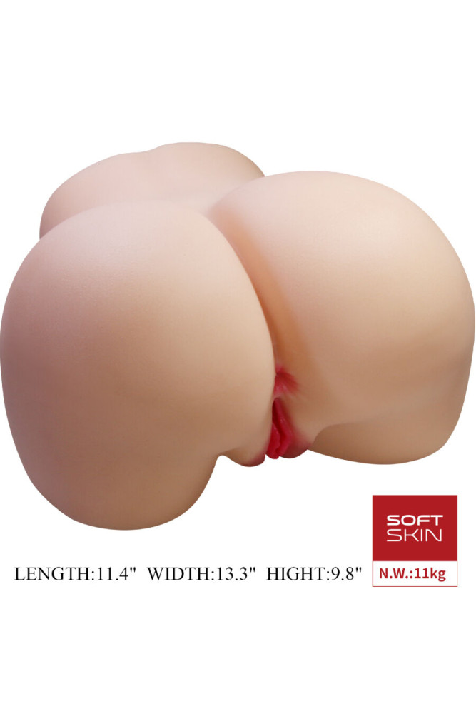 CRAZY BULL - JULIA REALISTICA FEMMINILE SEDERE VAGINA E ANALE 11 KG